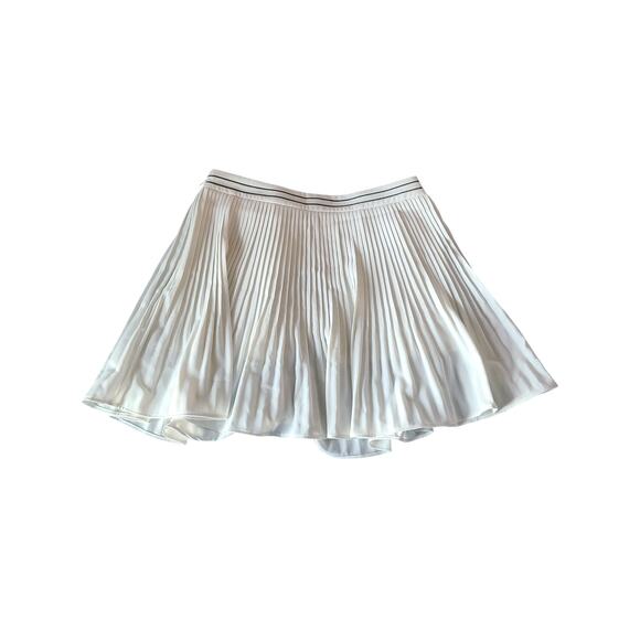 Malbon Valentina Pleated Golf Skirt Ivory Size 8 NWT - Picture 9 of 10